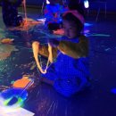 창의력 놀이아트(하) | 창의력놀이 상상력놀이 야광 거미줄 물감놀이 (feat. 이마트 문화센터 은평점)