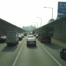 [서울외곽순환고속도로 일산방향] 안양터널앞, 금강고속&승용차사고 이미지