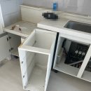 마포-현장-마포-1603 | 일산하부장 지저분한 싱크대 부분교체로 새하부장 만들기