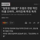 (국내뉴스) 미셸오바마 조바이든지지 트럼프에한방 이미지