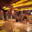 개와 사람(애견호텔) 이미지