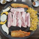 솥뚜껑 삼겹살 이미지