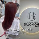 동탄중앙이음터 209호 | 동탄 헤어샵 「살롱오하이 동탄역점」 빌리(Billlie) 시윤 체리레드 헤어컬러 손민수 해봄..♥ 웜톤...