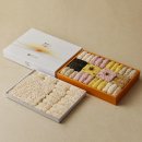 보현골옛날손맛유과 | 강릉 한과 수제 전통 찹쌀 유과 서하 2단 선물세트, 명절·설날·추석 부모님 선물로 딱!