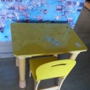 유아 책상 의자 , 구두 , 가방, 화분 정리대 이미지