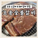 오송맛집 | 오송숯불갈비 | 소갈비 돼지갈비 만족 후기