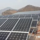 백이슬 태양광발전소 이미지