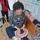 양말목 꽃방석 만들기 이미지