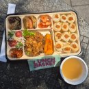 배달 도시락 런치바스켓 김치쌈밥 &amp; 제육볶음 도시락, 모듬김밥 도시락 후기