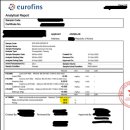 NMN 성분 분석표 이미지