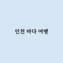 인천 바다 여행을 간다면 어떻게 가야 할까요 ?