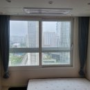 스타라인 | 경기도 하남 미사롯데캐슬스타 침실 맞춤 암막커튼 길이조절 시공 후기 - 커튼더라인 양천점