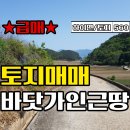 ★★급매★★ 경남고성부동산 하이면 바닷가토지매매 바다뷰 살짝 나오는 농막용토지 이미지