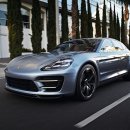 `슈퍼 하이브리드` 2012년형 포르쉐 파나메라 스포트 투리스모 컨셉 (Panamera Sport Turismo Concept) 이미지