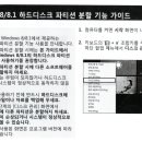 Windows 8 하드디스크 파티션분할기능가이드 이미지