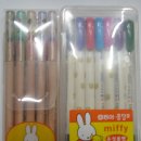 (동아)miffy 우드랜드0.38 5색/ miffy 유성볼펜7색 이미지