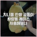 지니몰 | 지니몰 인형 곰돌이 차량용 케이스 사용해보니