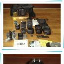 니콘D80풀세트,케논EOS 600d풀세트,펜탁스K10D,니콘 d70풀세트 이미지