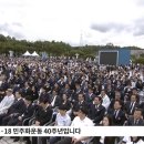 작년 5.18 민주화운동 기념식에서 울컥이시는 문재인 대통령 이미지