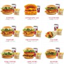 파워워킹 칼로리소모량과 , KFC/롯데리아/맥도날드 햄버거 칼로리표 이미지