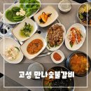 만나갈비 | 경남 고성 돼지갈비 맛집 만나숯불갈비｜현지인 추천·점심 특선까지
