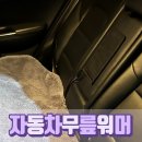 엉뜨없는 차 겨울 필수품 카비스 무릎워머 뒷자석 장착 후기