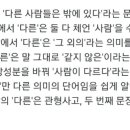 관형사 형용사 &#34;다른&#34; 질문입니다 이미지