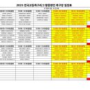 2023 전국고등축구리그 왕중왕전 개최 관련 ★3차 안내★ 및 ★연습구장 배정(안)★ 이미지