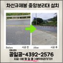중앙철물 | 차선규제봉 중앙분리대 설치 업체 비용 후기