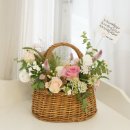 그룹 트레져 멤버 요시,준규님 데뷔축하 꽃바구니 서포트 후기. 순수플라워 꽃바구니