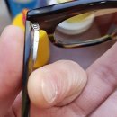 지니옵틱 | 제이옵틱 가공후기 아세테이트 뿔테 폴리싱작업 색바랜안경 살리기