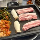 부추랑 삼겹살 이미지