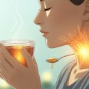 목이 간지럽고 기침·가래가 나올 때 — 원인과 자연스럽게 진정시키는 방법 이미지