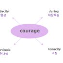 [IELTS 한단어씩-014] courage와 비슷한 의미를 가진 단어는? 이미지