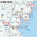 기장 매화원-대변항 해안길 산행지도 이미지