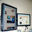 DIY 오픈프레임 LCD 벽걸이 듀얼 모니터 & PC 이미지