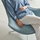 가정1-01-003 | 1인용 기능성 실리콘 가죽 안락의자 수유360도 회전쇼파 1인의자 25%할인