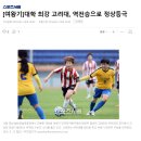 고려대 여자축구부 여왕기 대회 우승 이미지