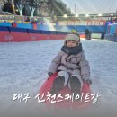 대구 눈썰매 신천스케이트장 방문기 ft. 주차 팁
