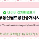 월드공인중개사사무소 네이버블로그