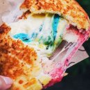 레인보우 토스트 이미지