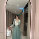 눈썹달주단 홍색 빨간색 한복 맞춤 후기