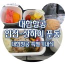 인하대학의대부속병원 | 대한항공 특별 기내식 상하이 푸동-인천 특별 기내식 당뇨식 후기