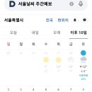 🌈서울 날씨 주간예보(3.1~3.11)🌈 이미지