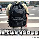 여행용백팩 추천｜해외여행백팩 TAEGANA 일본여행가방 신혼여행 준비 후기