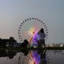 여기가 인생샷스팟 삽교호 놀이동산 관람차