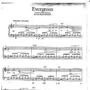 Barbra Streisand / Evergreen 악보 이미지