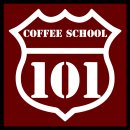 새로이 이전하는 홍대 커피스쿨101의 새로운 로고 칼라 공모 이미지