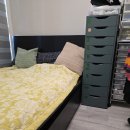 IKEA double bed -frame+mettress 이미지