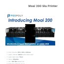 Peopoly에서 SLA 3D 프린터 Moai 200을 출시 – 저비용 3디출력의 견인차 이미지